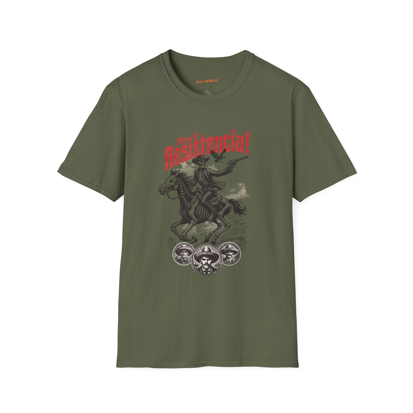 Viva a La Resistencia Graphic Unisex Streetwear T-Shirt - "Spread Love" | Trendy Casual Wear, Gift for Friends, Activism, Unique Style