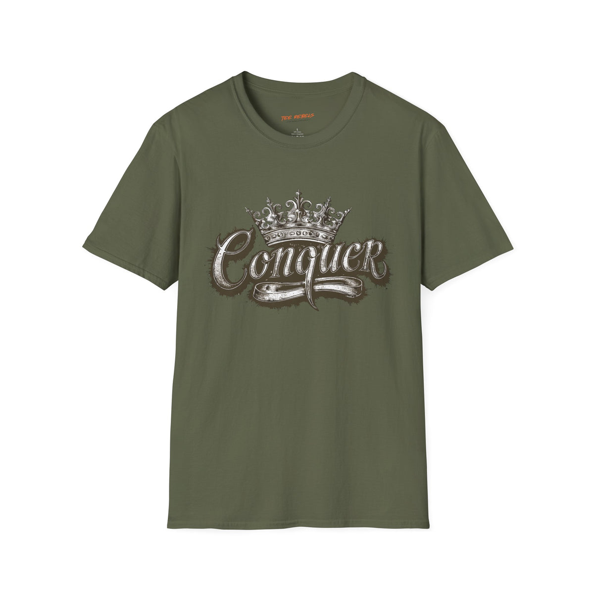Motivational T-Shirt - Conquer - Spread Love Graphic T-Shirt
