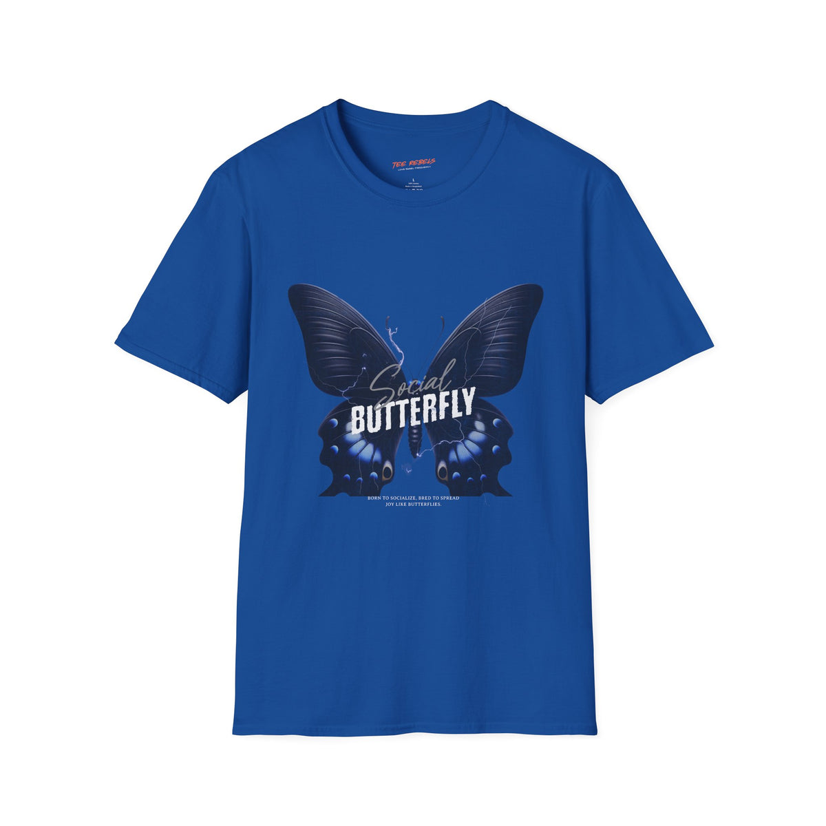 Social Butterfly Spread Love Graphic T-Shirt