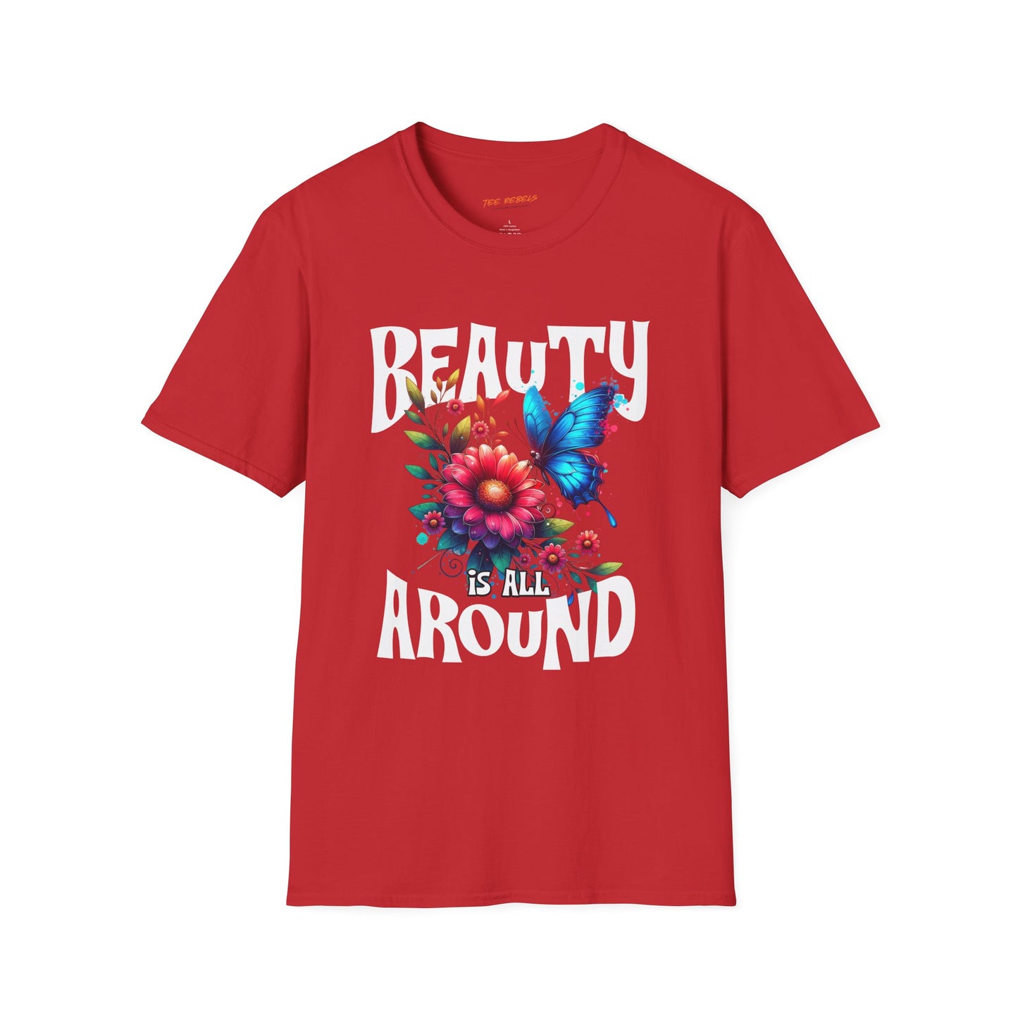 Beauty Is All Around / Spread Love Floral Graphic T-Shirt