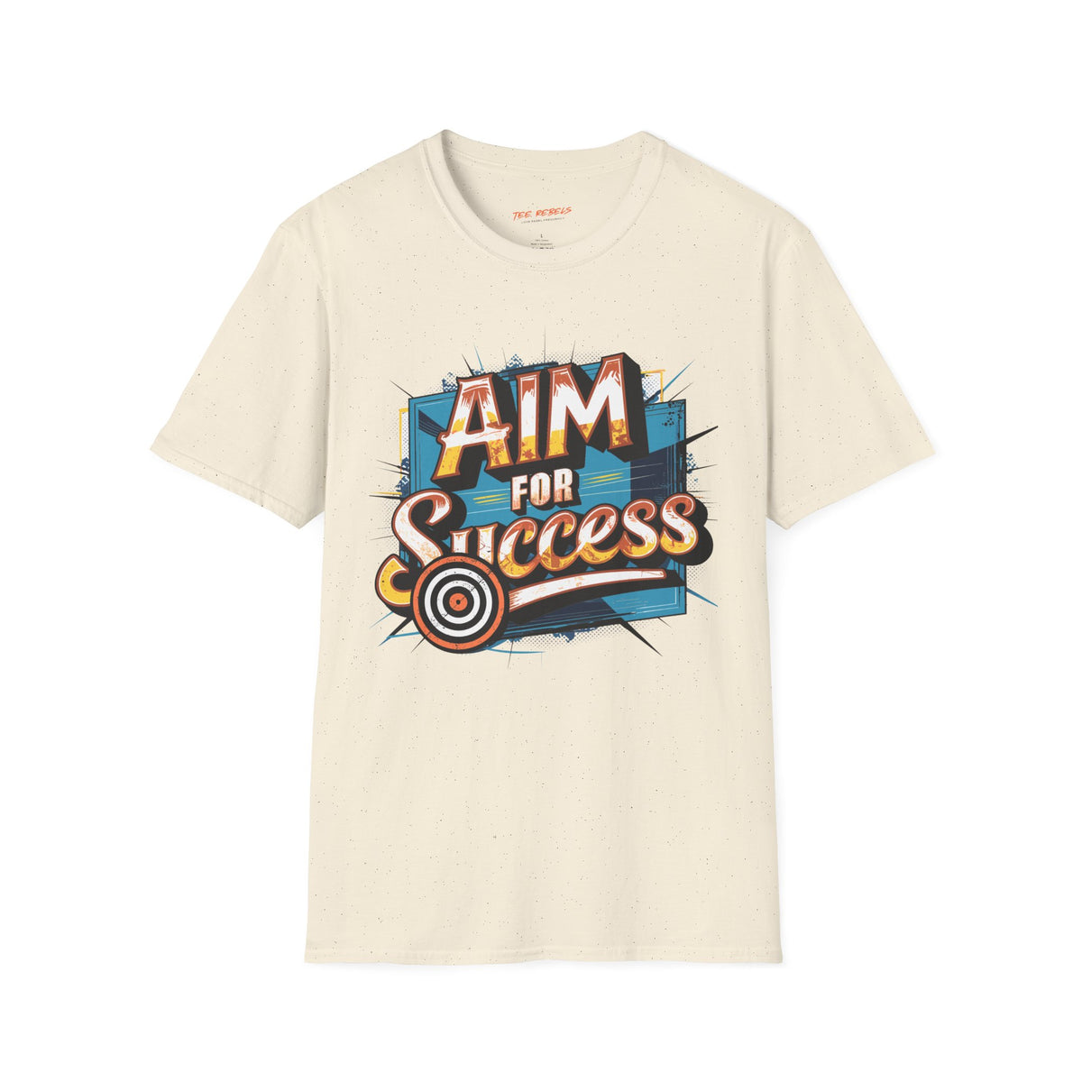 Motivational T-Shirt - Aim for Success Spread Love Graphic T-Shirt