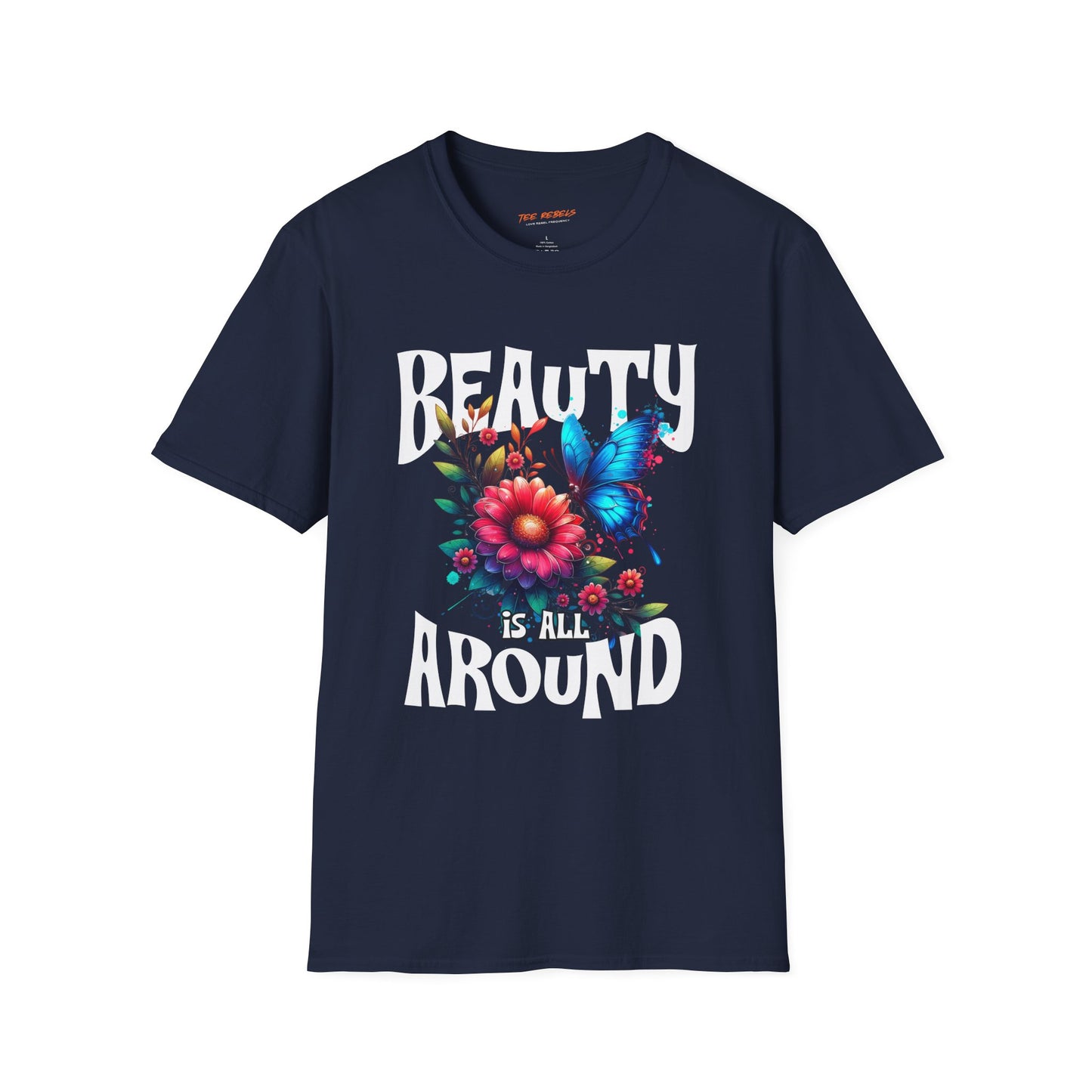 Beauty Is All Around / Spread Love Floral Graphic T-Shirt