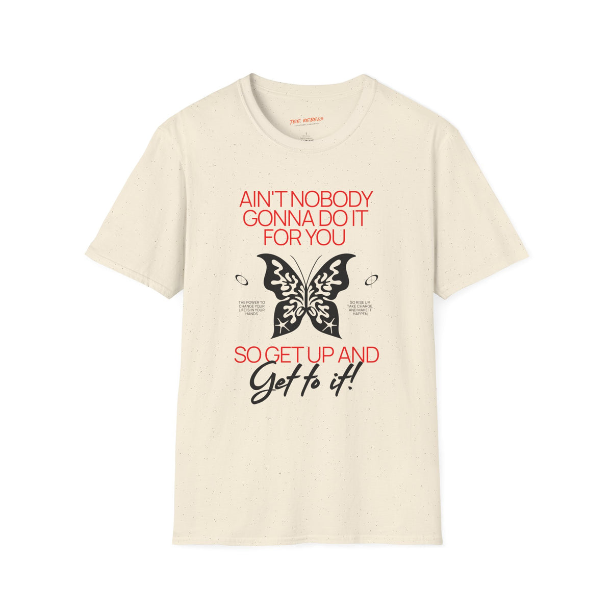 Spread Love Butterfly and Rose Graphic T-Shirt