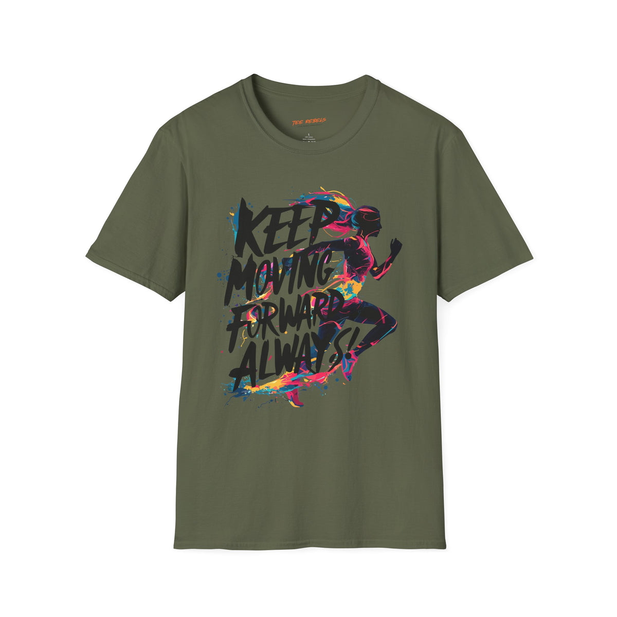 Motivational Graphic T-Shirt - Spread Love - Keep Moving Forward Graphic T-Shirt