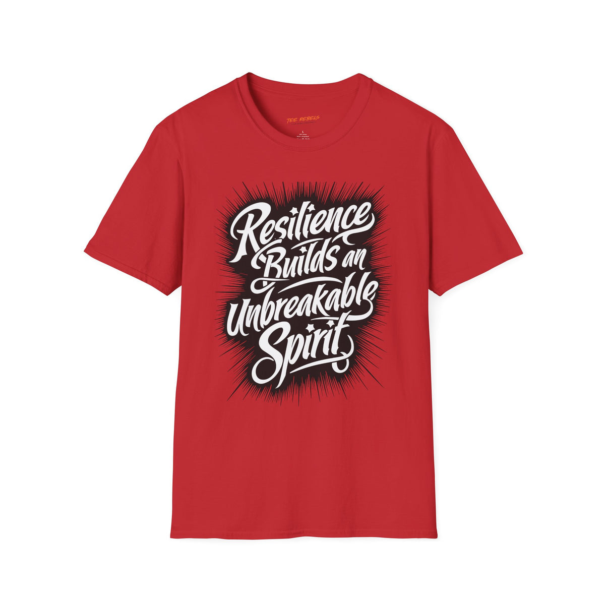 Motivational T-Shirt - Resilience Builds an Unbreakable Spirit & Spread Love Graphic T-Shirt