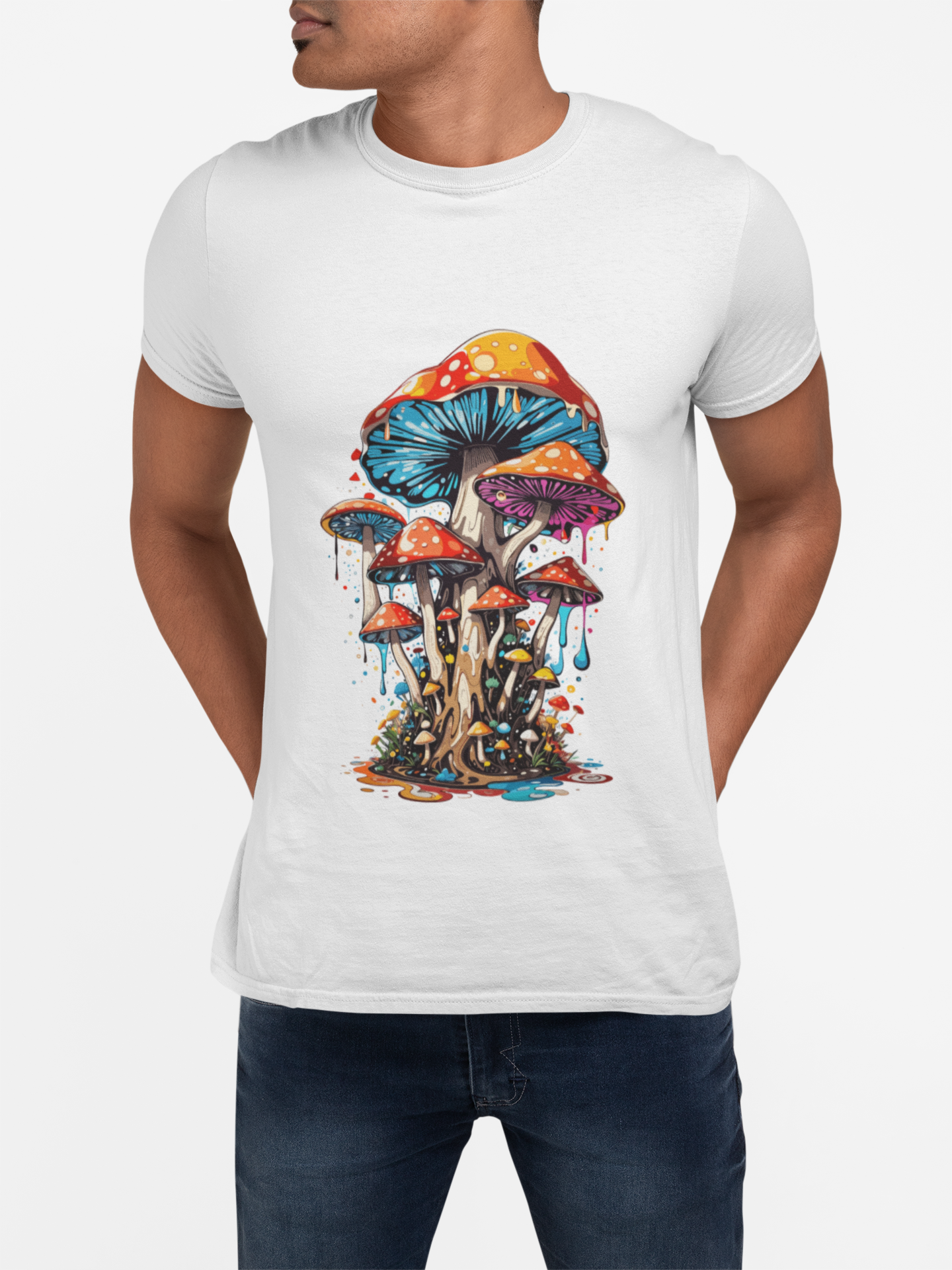 Psychedelic Mush Tree Unisex T-Shirt | Mush Rebel Frequency