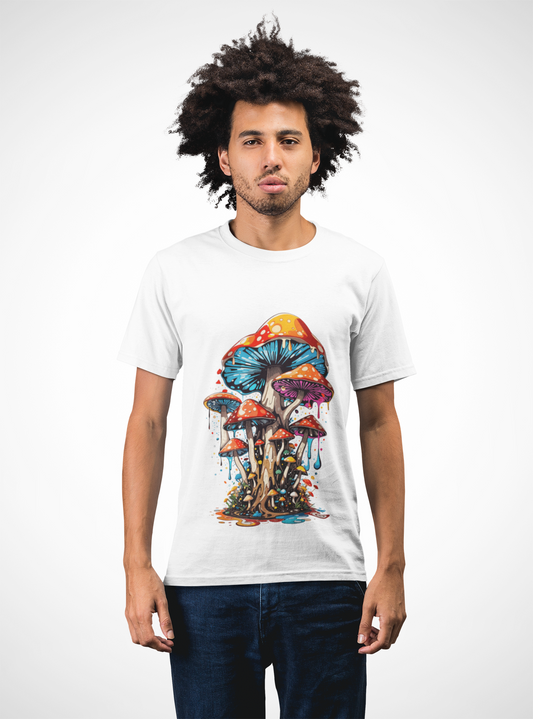 Psychedelic Mush Tree Unisex T-Shirt | Mush Rebel Frequency