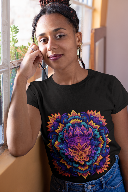 Psychedelic Mandala Unisex T-Shirt | Manadala Rebel Frequency