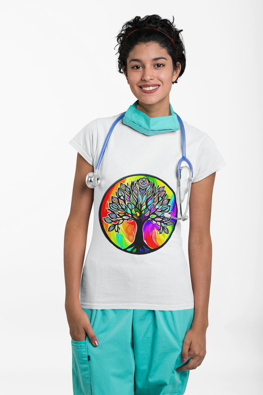 Psychedelic Tree of Life Unisex  T-Shirt | Tree Rebel Frequency