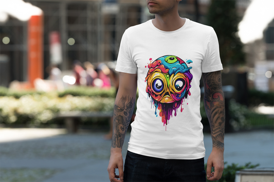 Psychedelic Slimy Blob Unisex T-Shirt | Slimy Rebel Frequency