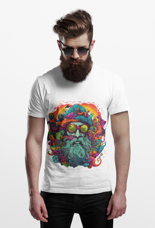 Psychedelic Gramps Unisex T-Shirt | Gramps Rebel Frequency