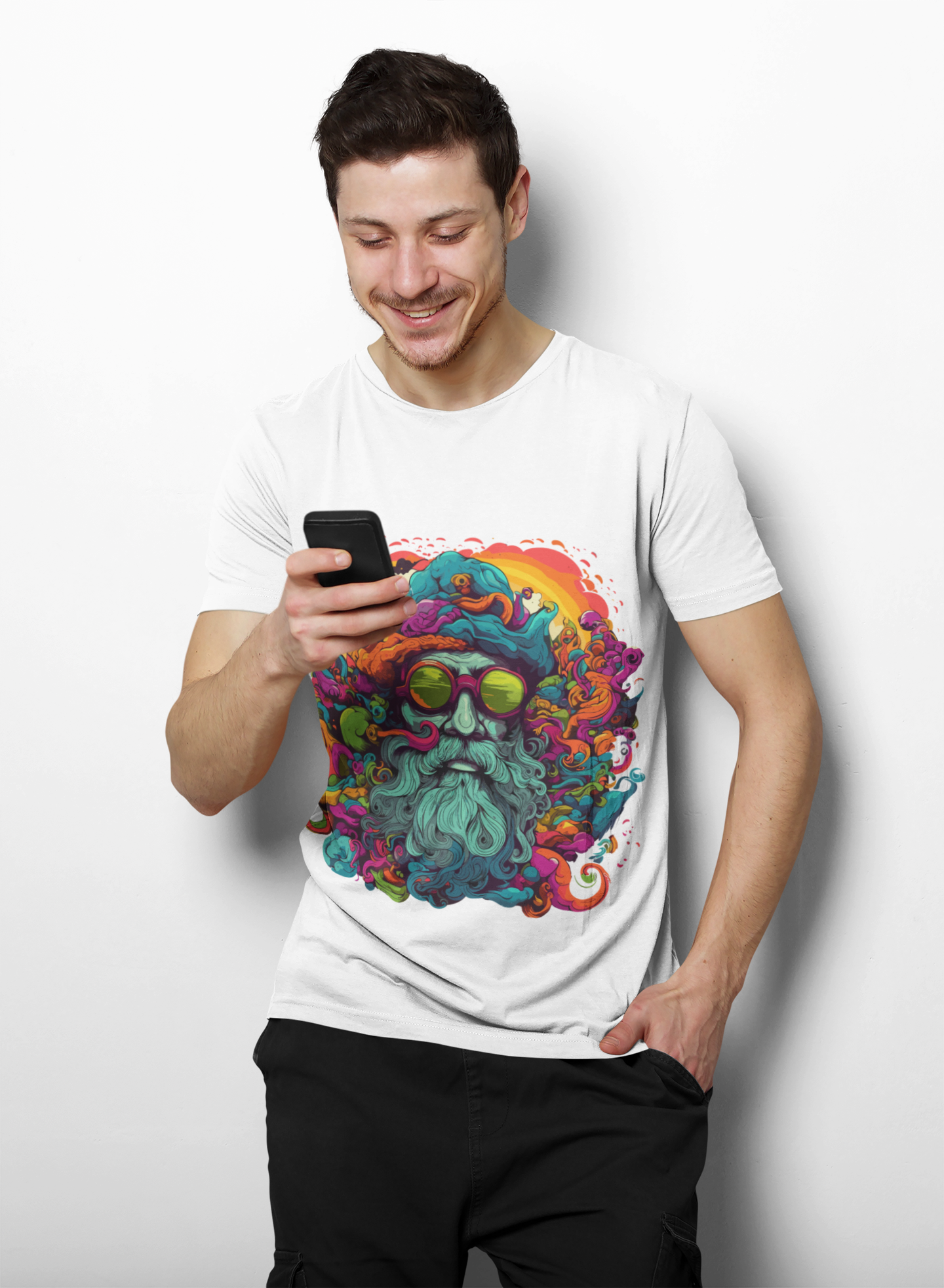 Psychedelic Gramps Unisex T-Shirt | Gramps Rebel Frequency