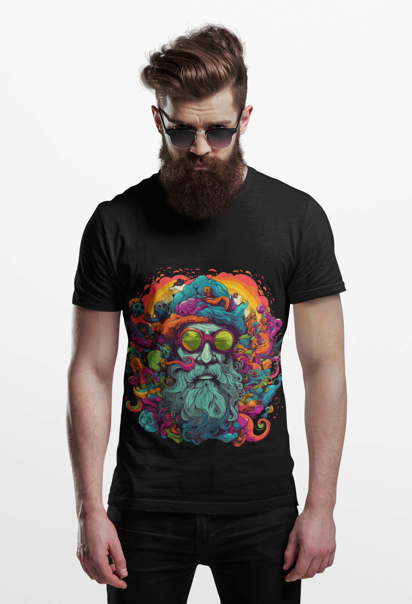 Psychedelic Gramps Unisex T-Shirt | Gramps Rebel Frequency