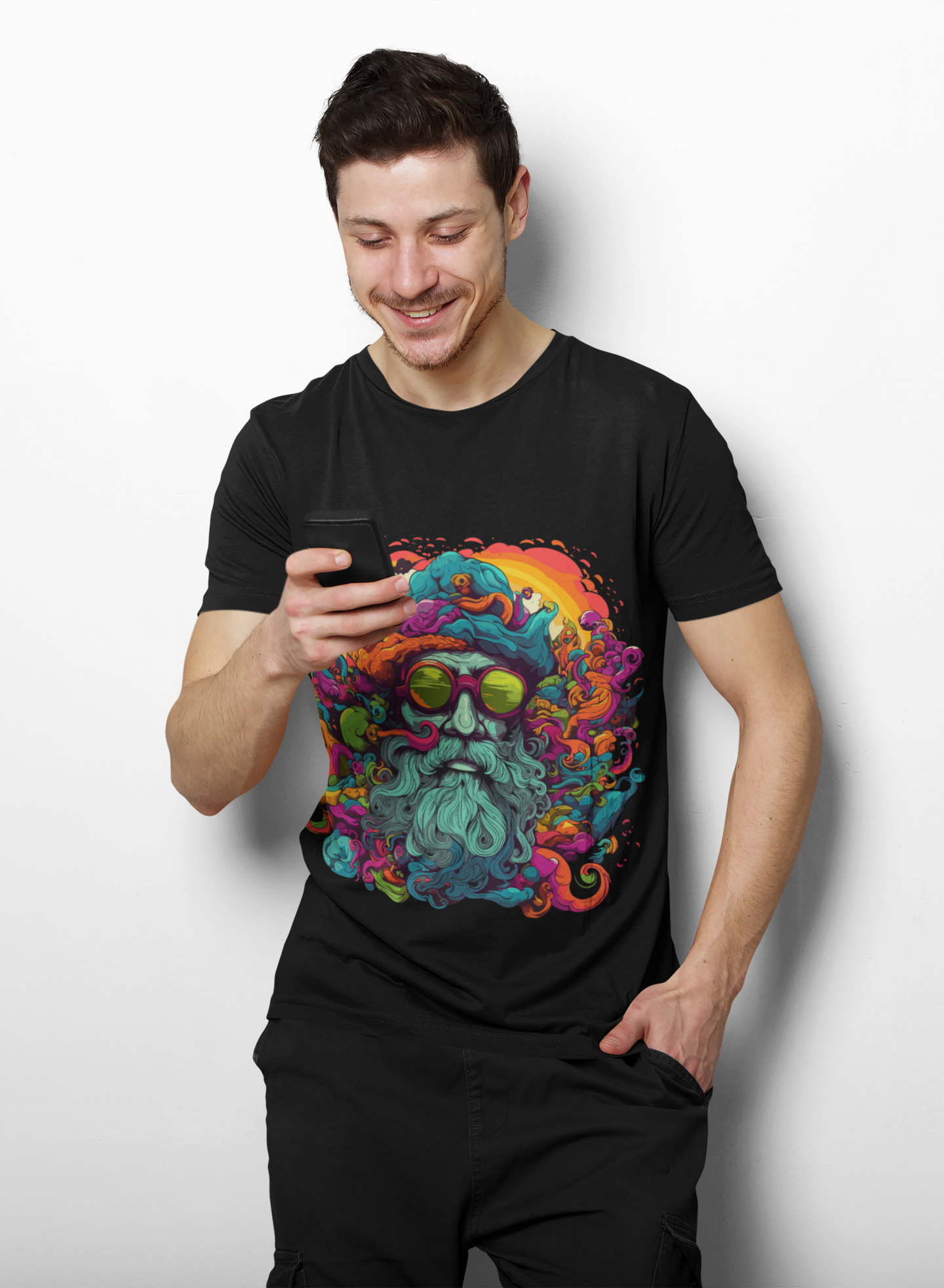 Psychedelic Gramps Unisex T-Shirt | Gramps Rebel Frequency