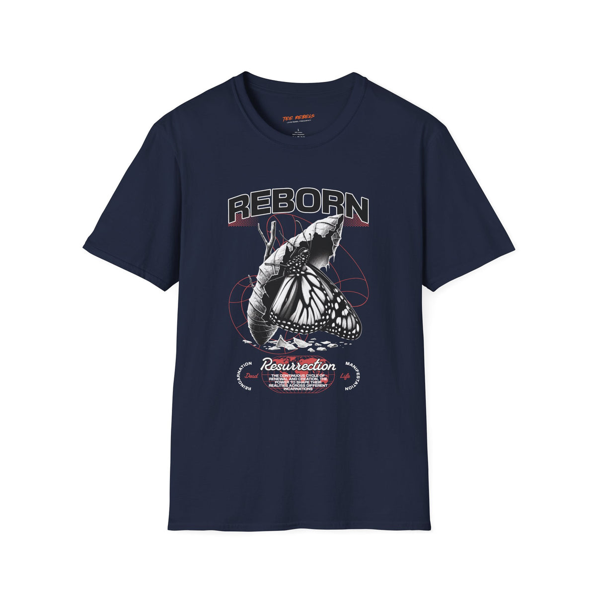 Reborn Butterfly Spread Love Graphic T-Shirt
