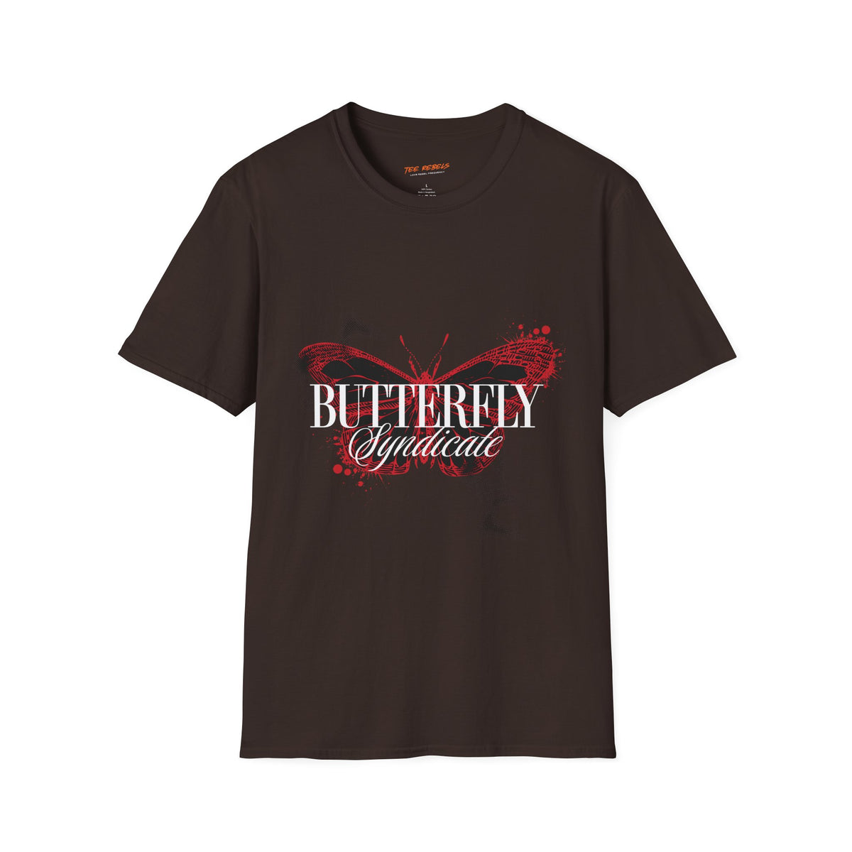 Butterfly Syndicate Spread Love Rose Graphic T-Shirt