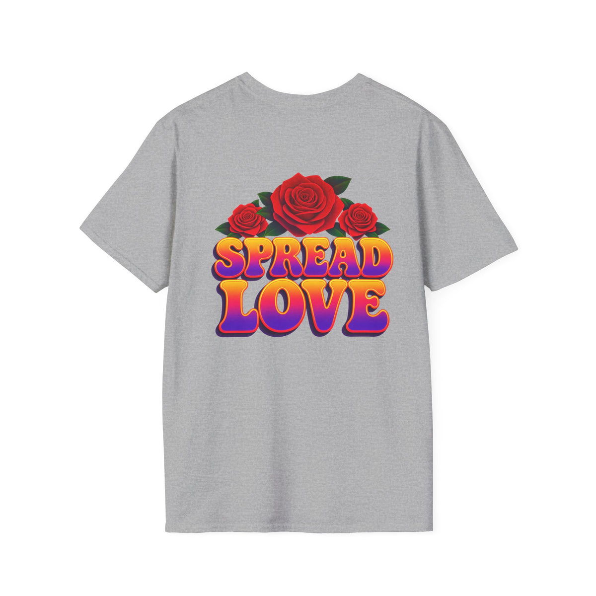 Motivational T-Shirt - Focus on the Goal & Spread Love Graphic T-Shirt