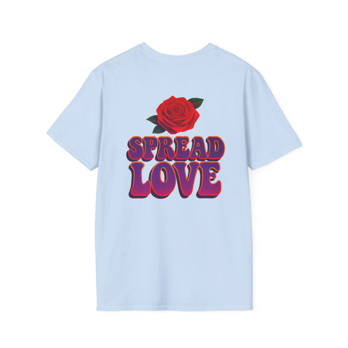 Butterfly Rose "Spread Love" Graphic T-Shirt