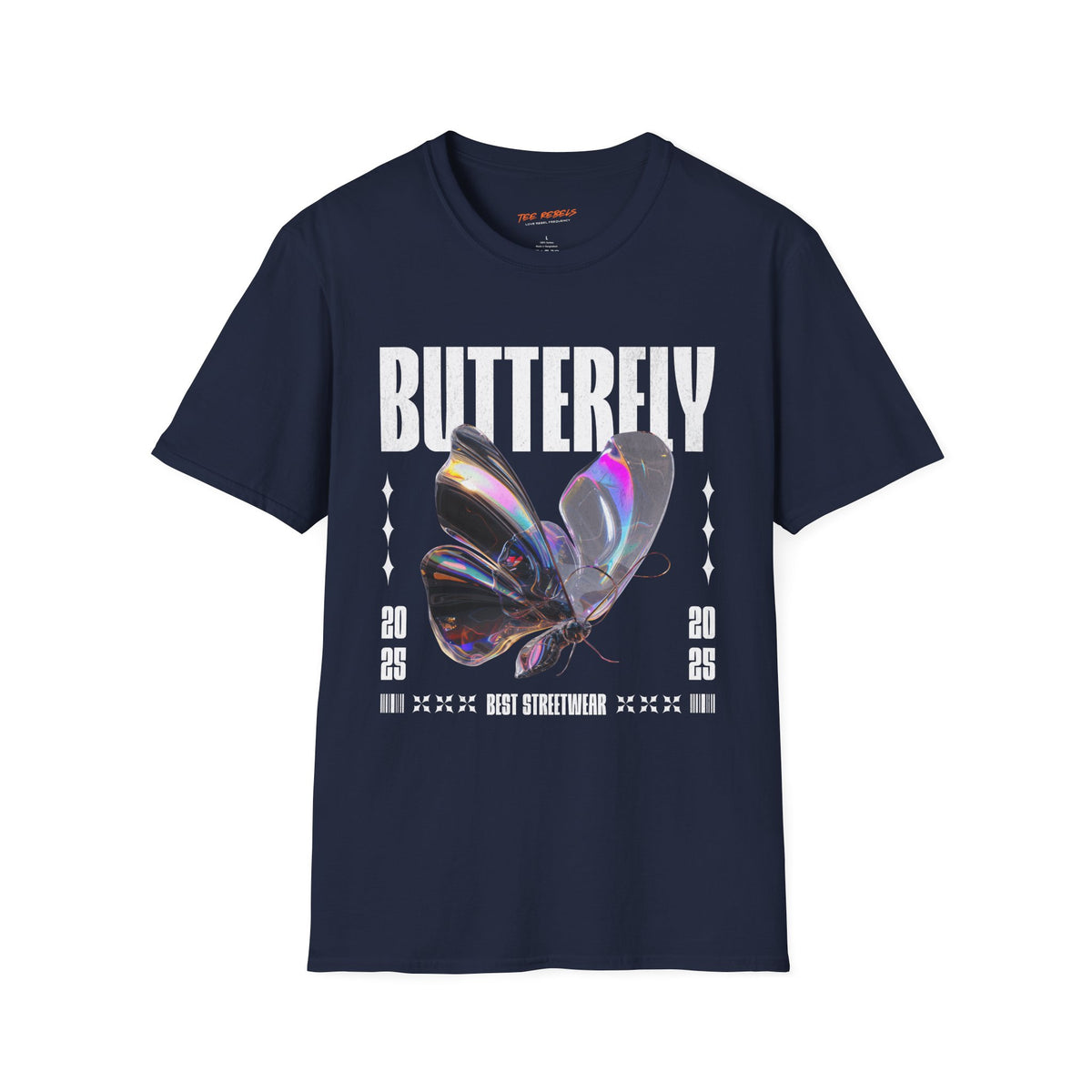 Butterfly & Spread Love Graphic T-Shirt