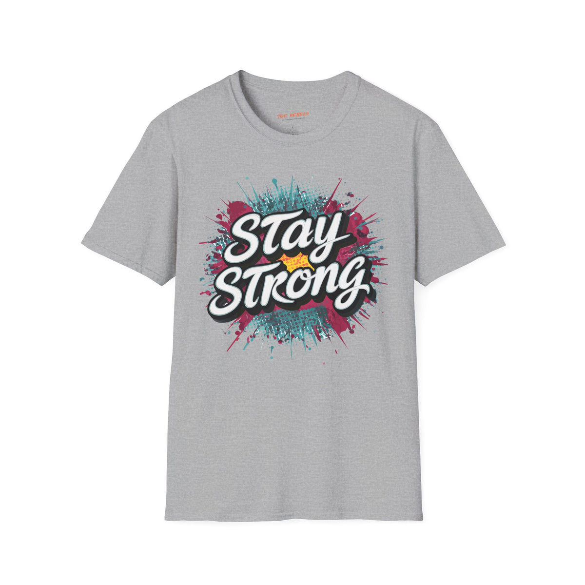 Motivational T-Shirt - Stay Strong - Spread Love Graphic T-Shirt
