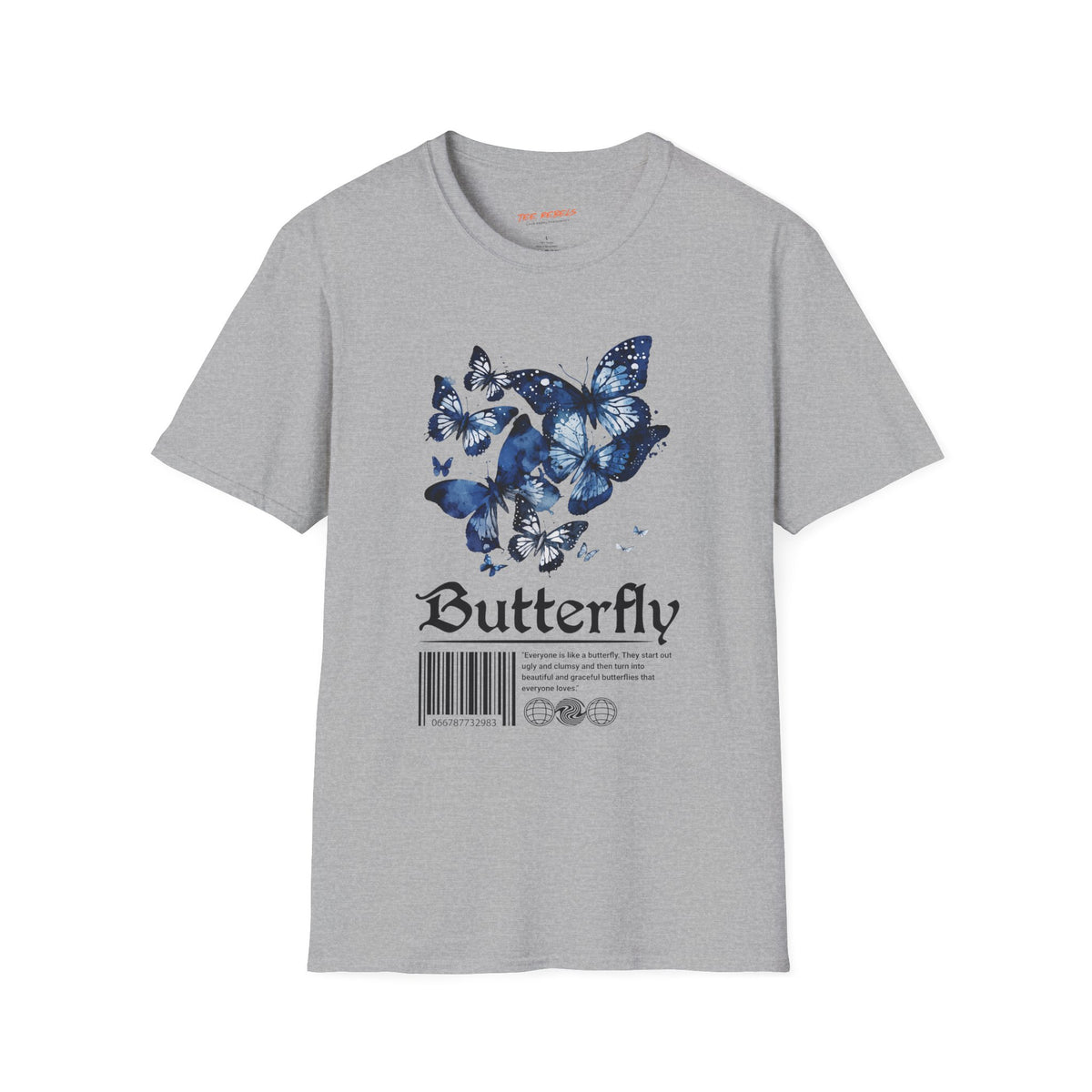 Butterfly Rose "Spread Love" Graphic T-Shirt
