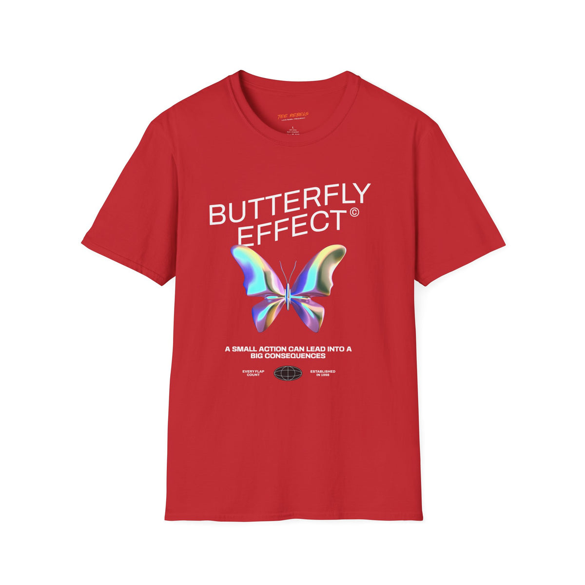Butterfly Effect & Spread Love Graphic T-Shirt