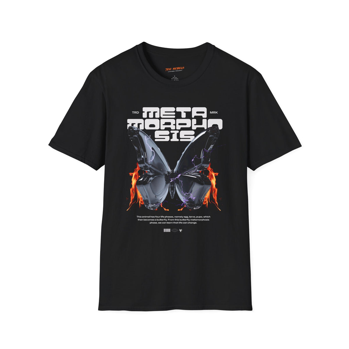 Metamorphasis Spread Love Rose Graphic T-Shirt