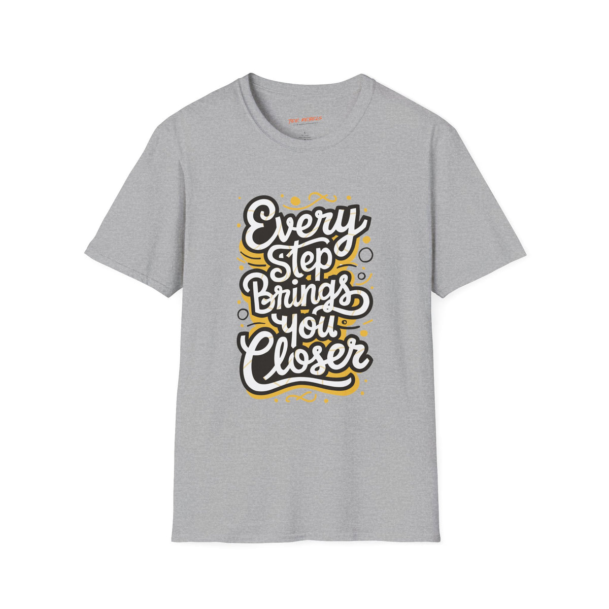 Motivational T-Shirt - Spread Love Every Step Brings You Closer Graphic T-Shirt