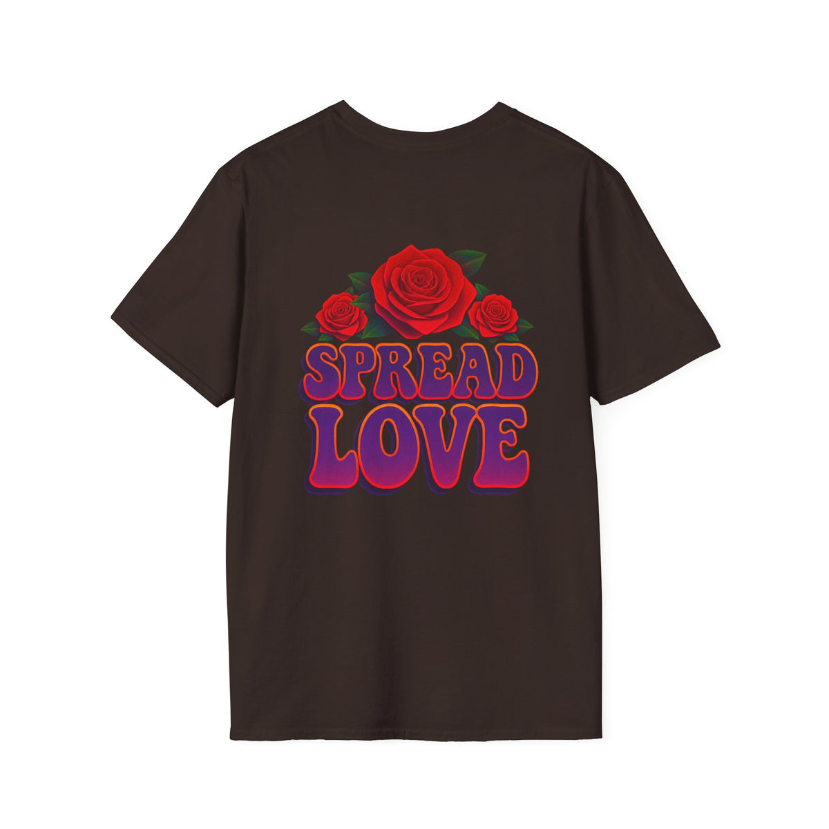 Unlimited Edition Butterfly Spread Love Rose Graphic T-Shirt