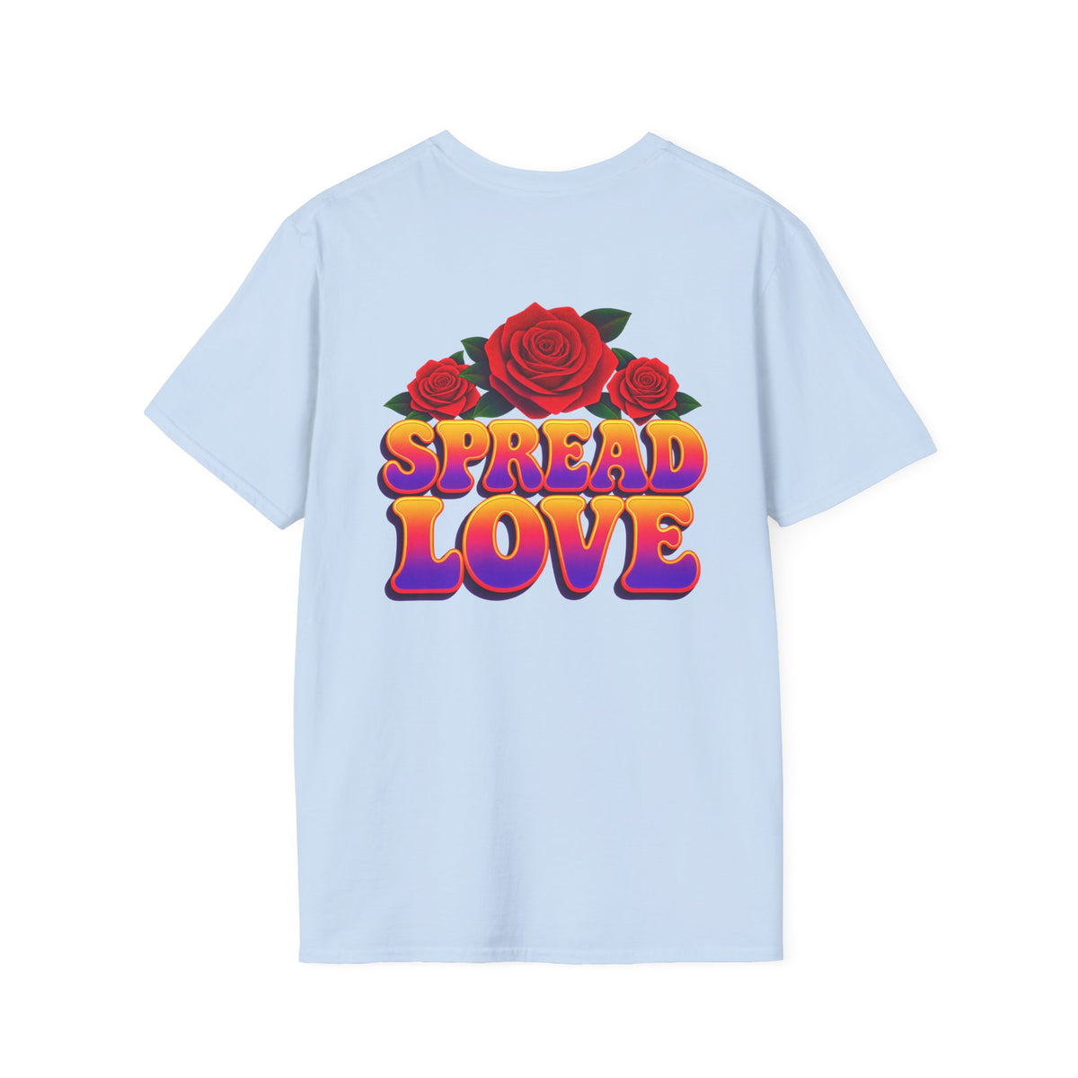 Motivational T-Shirt - Work Hard Trust Yourself & Spread Love Graphic T-Shirt