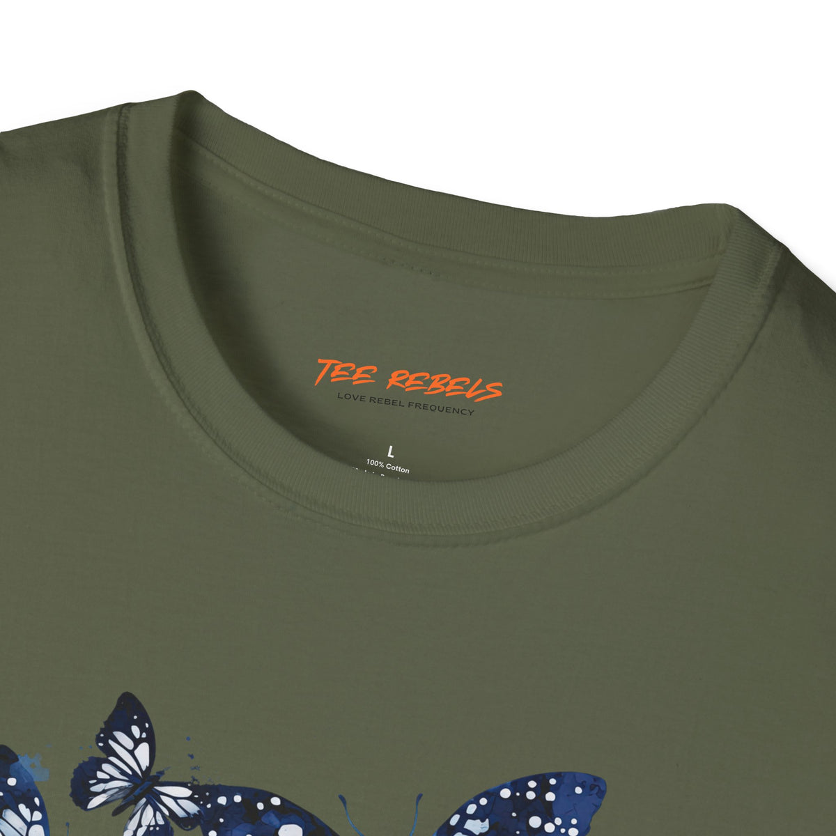 Butterfly Rose "Spread Love" Graphic T-Shirt
