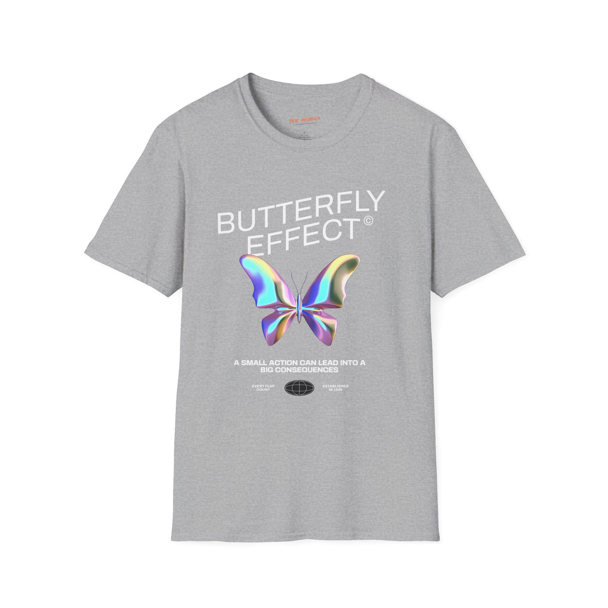 Butterfly Effect & Spread Love Graphic T-Shirt