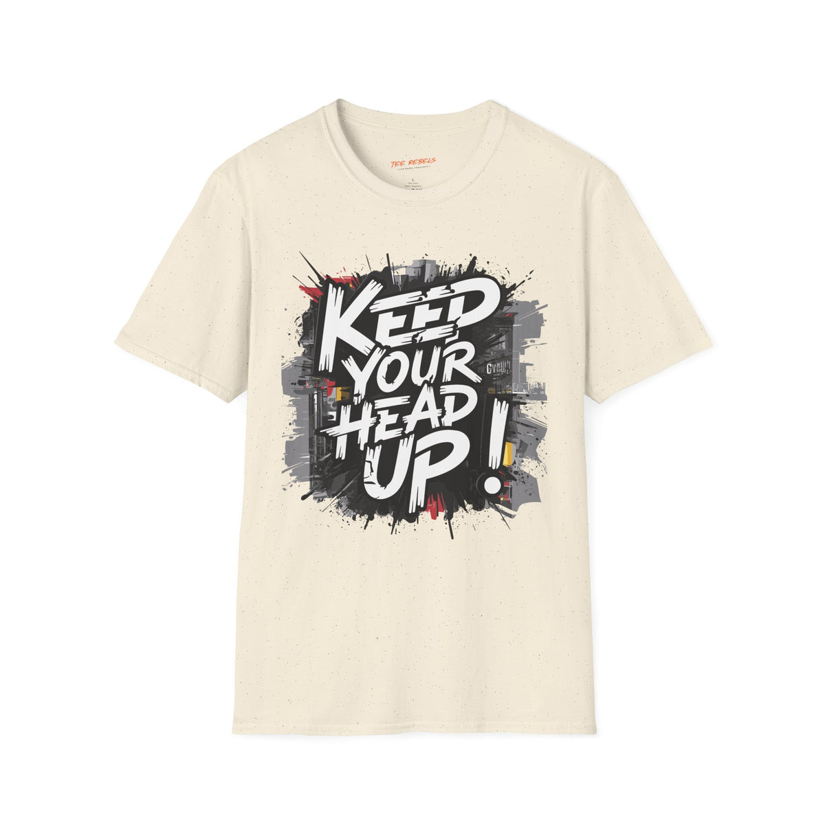 Motivational T-Shirt - Keep Your Head Up - Spread Love Graphic T-Shirt