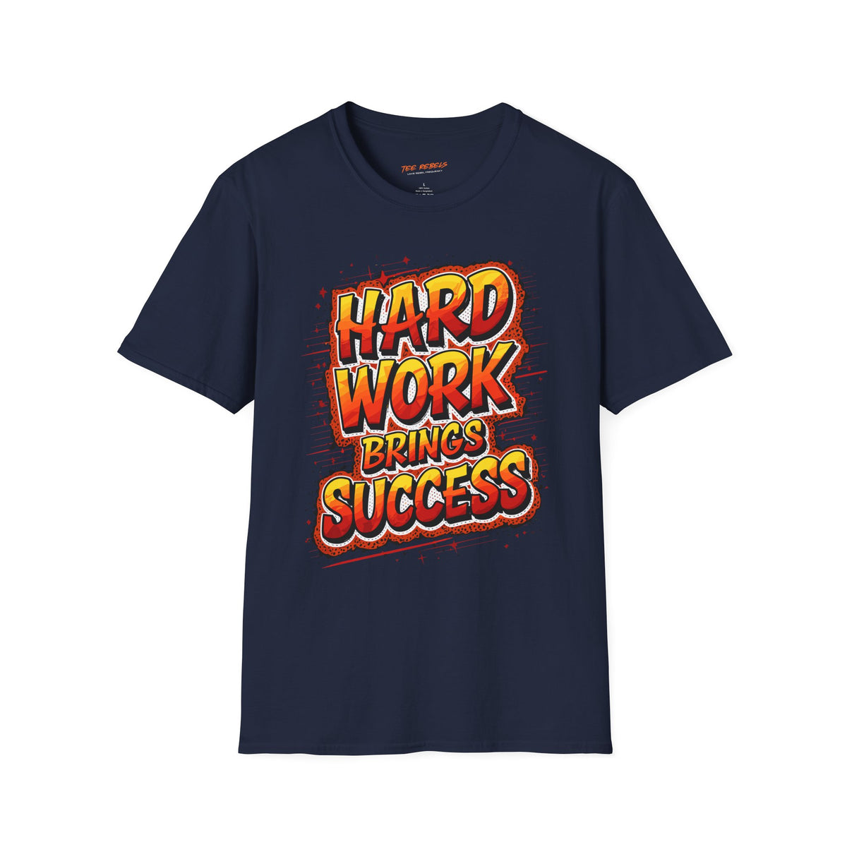 Motivational T-Shirt - Hard Work Brings Success / Spread Love Graphic T-Shirt