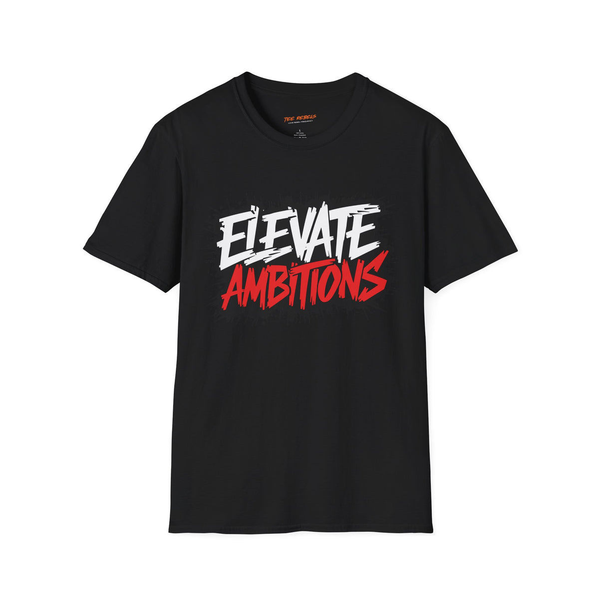 Motivational T-Shirt - Elevate Ambitions & Spread Love Graphic T-Shirt