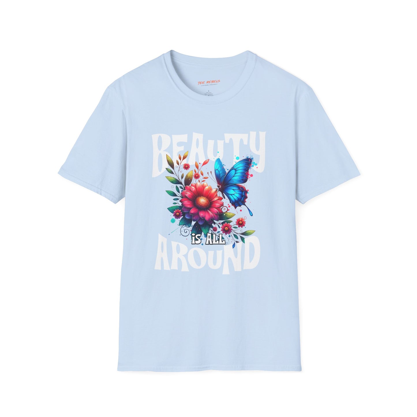 Beauty Is All Around / Spread Love Floral Graphic T-Shirt