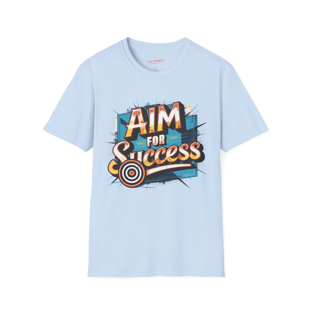 Motivational T-Shirt - Aim for Success Spread Love Graphic T-Shirt