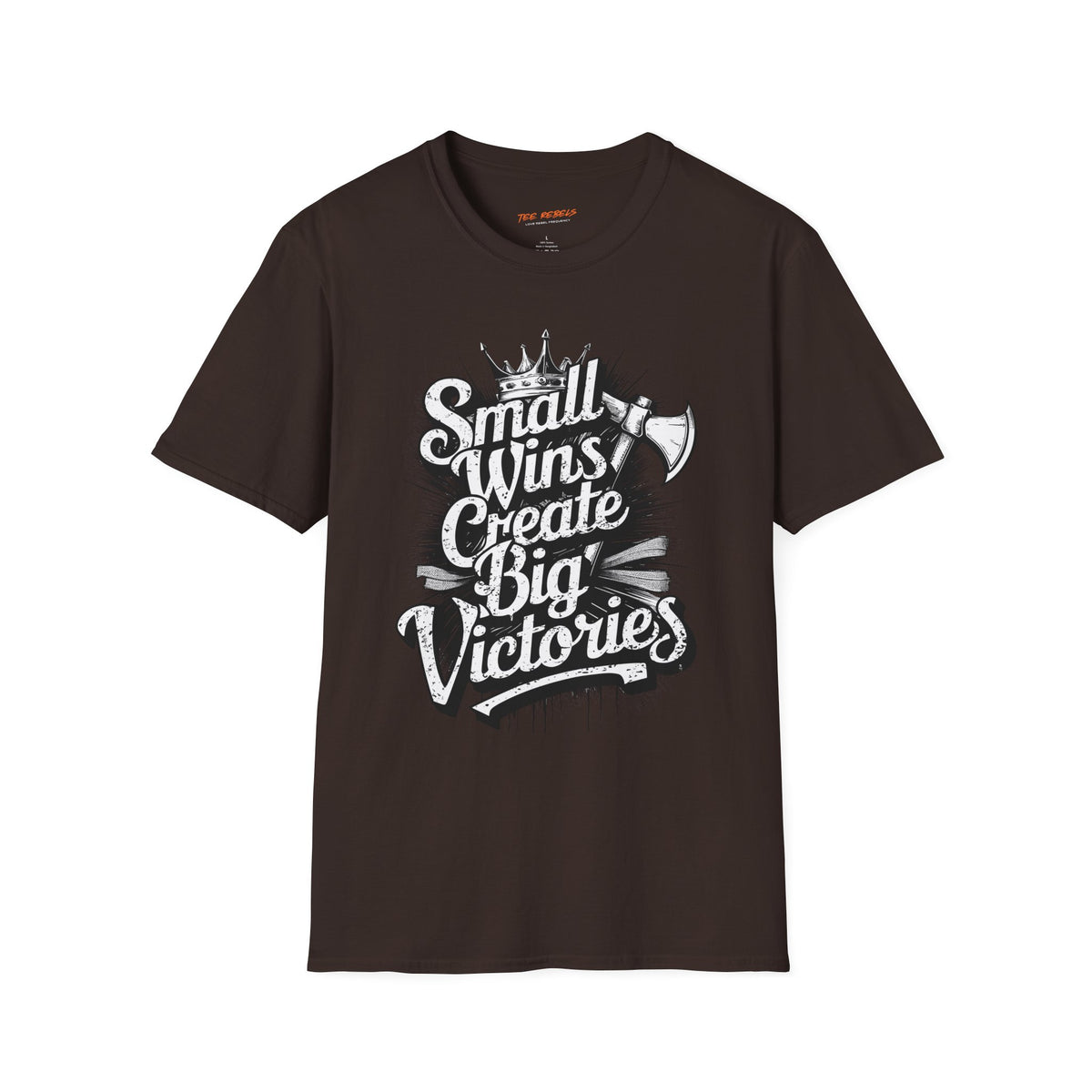 Motivational T-Shirt - Spread Love - Small Wins Create Big Victories Graphic T-Shirt