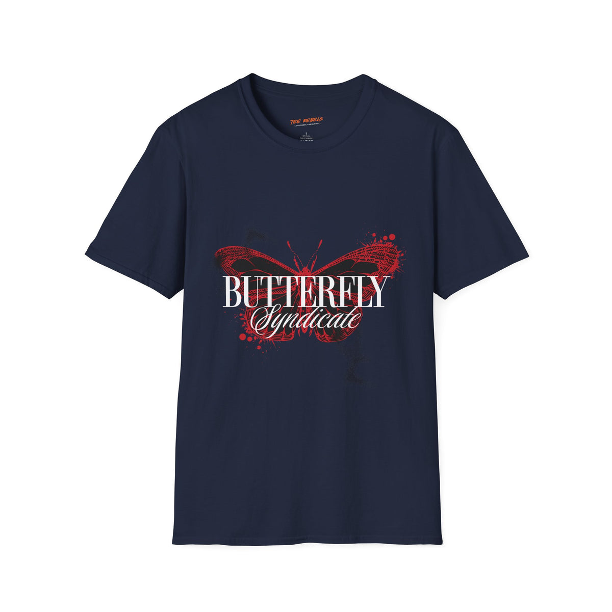 Butterfly Syndicate Spread Love Rose Graphic T-Shirt