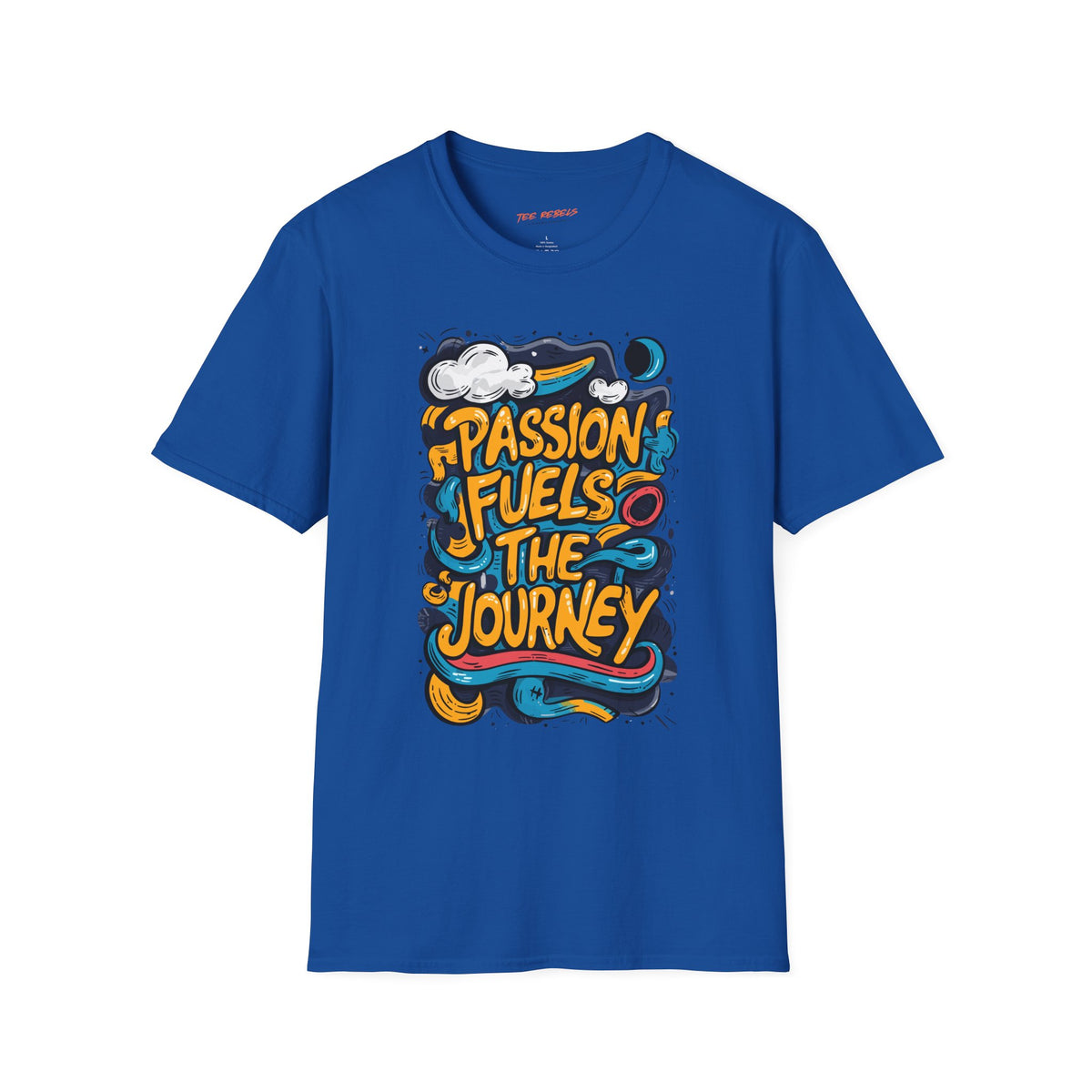 Motivational T-Shirt - Spread Love & Passion Fuels the Journey Graphic T-Shirt
