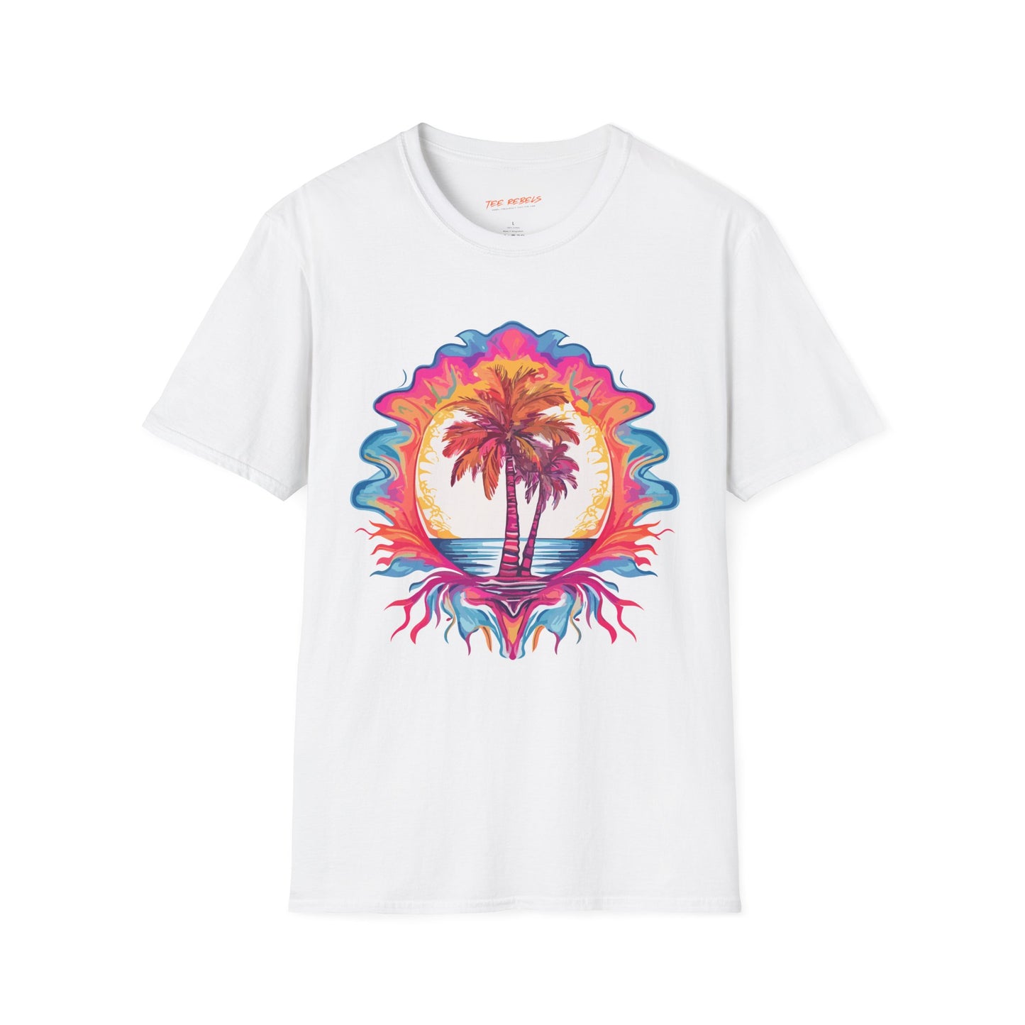Psychedelic Island Vibe Unisex T-Shirt | Island Rebel Frequency