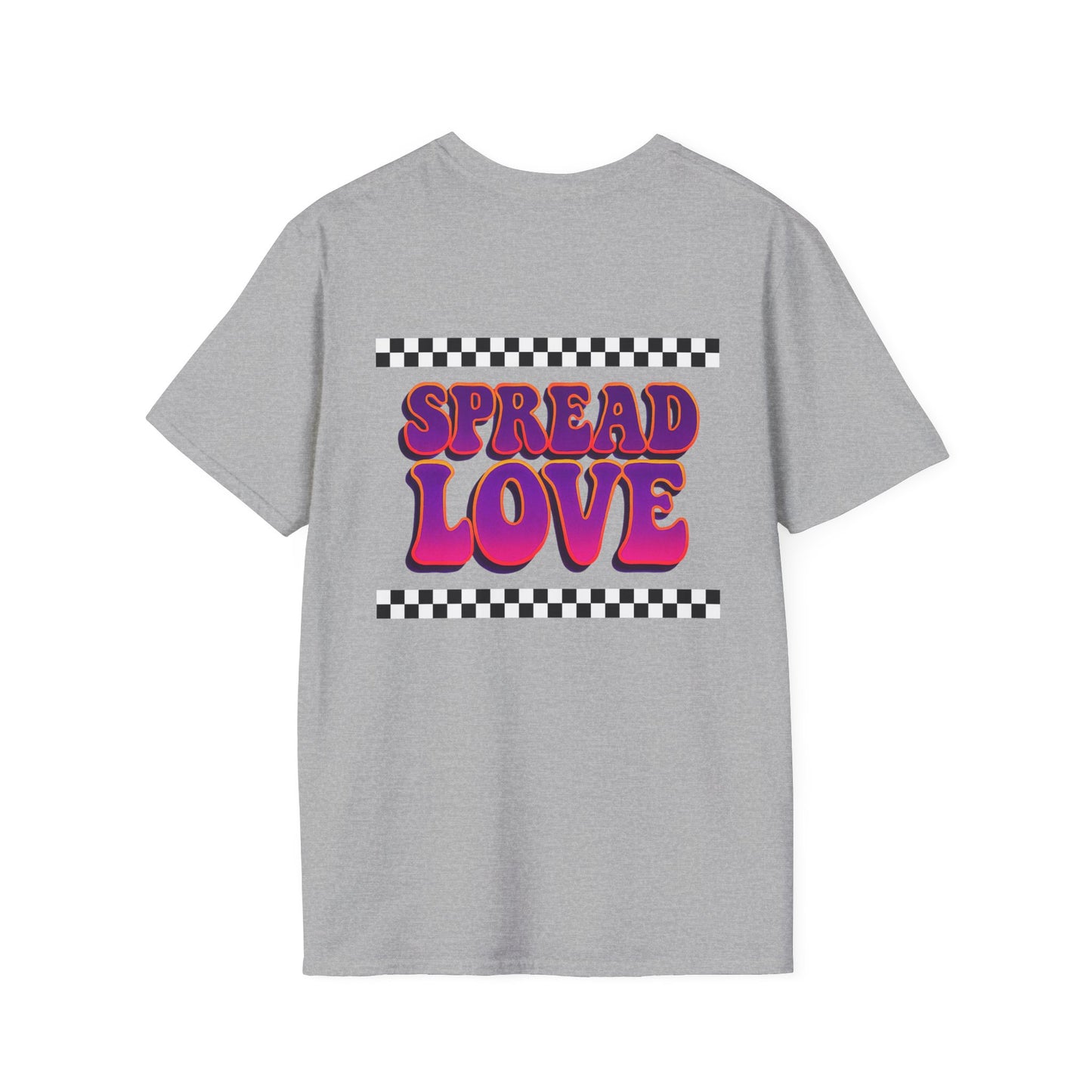 United Ride Strong Graphic Unisex Streetwear T-Shirt - Spread Love | Perfect for Casual Wear, Gifts, Festivals, Holidays