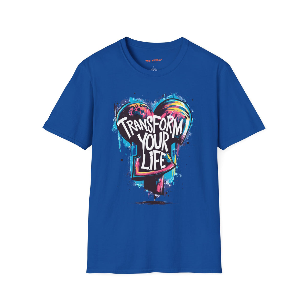 Motivational T-Shirt - Transform Your Life & Spread Love Graphic T-Shirt