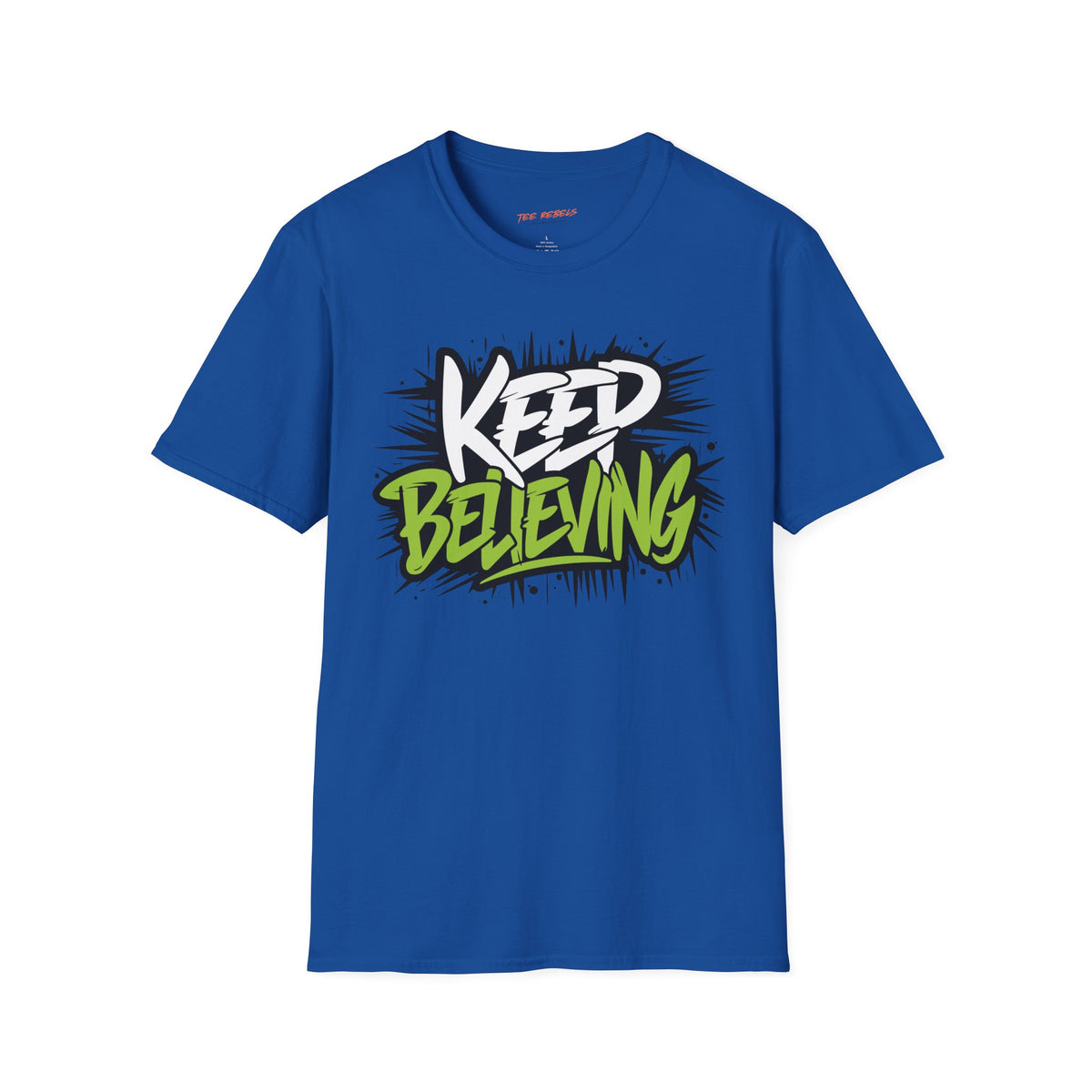 Motivational T-Shirt - Keep Believing & Spread Love Graphic T-Shirt