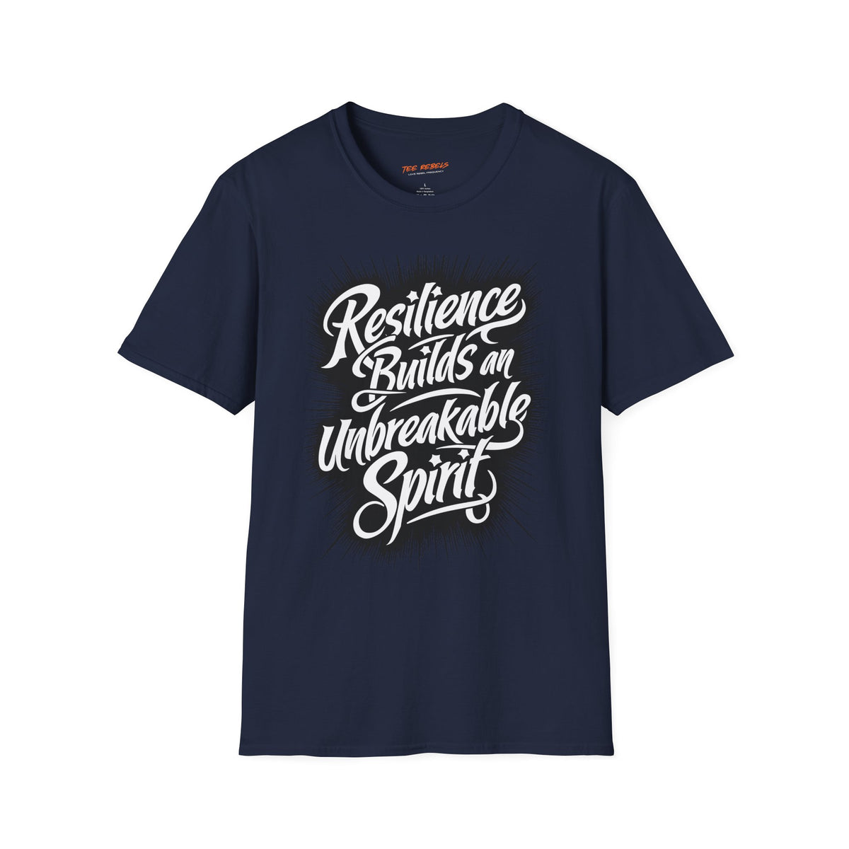 Motivational T-Shirt - Resilience Builds an Unbreakable Spirit & Spread Love Graphic T-Shirt