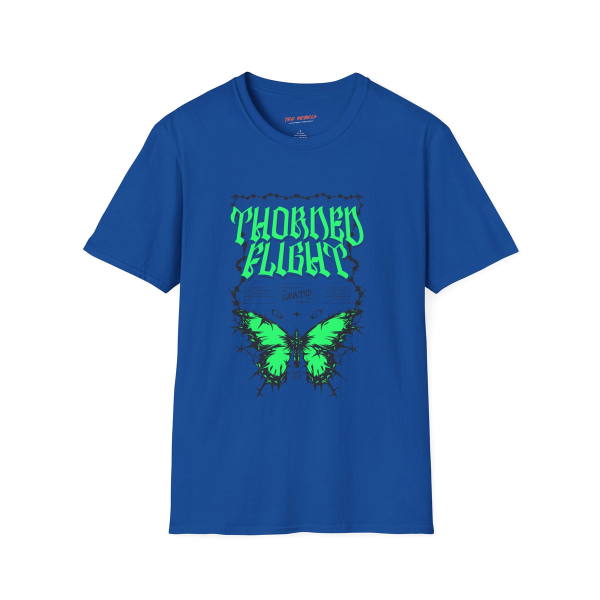 Gothic Butterfly Spread Love Graphic T-Shirt