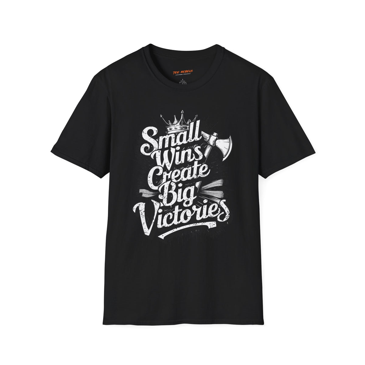 Motivational T-Shirt - Spread Love - Small Wins Create Big Victories Graphic T-Shirt