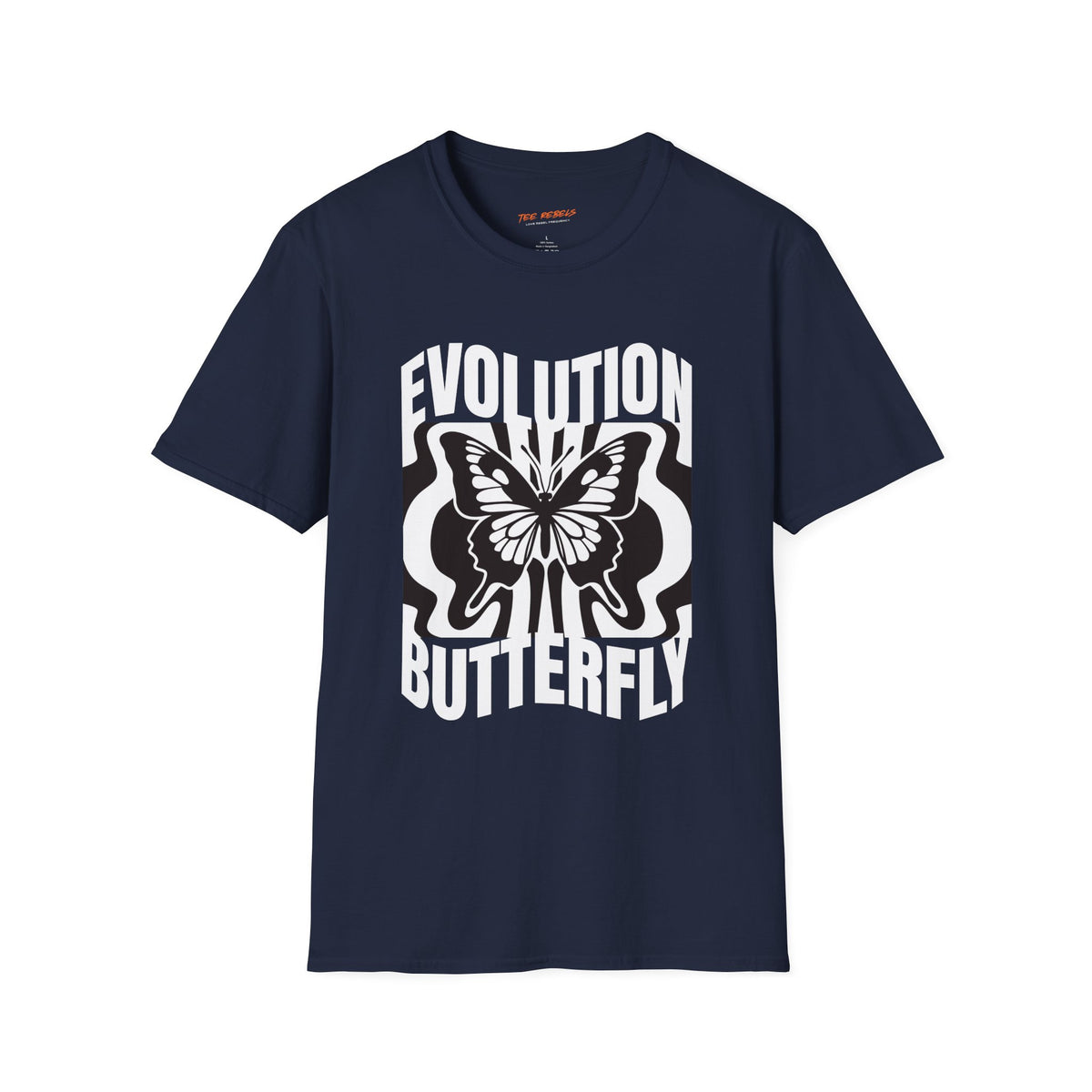 Evolution Butterfly 2 Spread Love Graphic T-Shirt