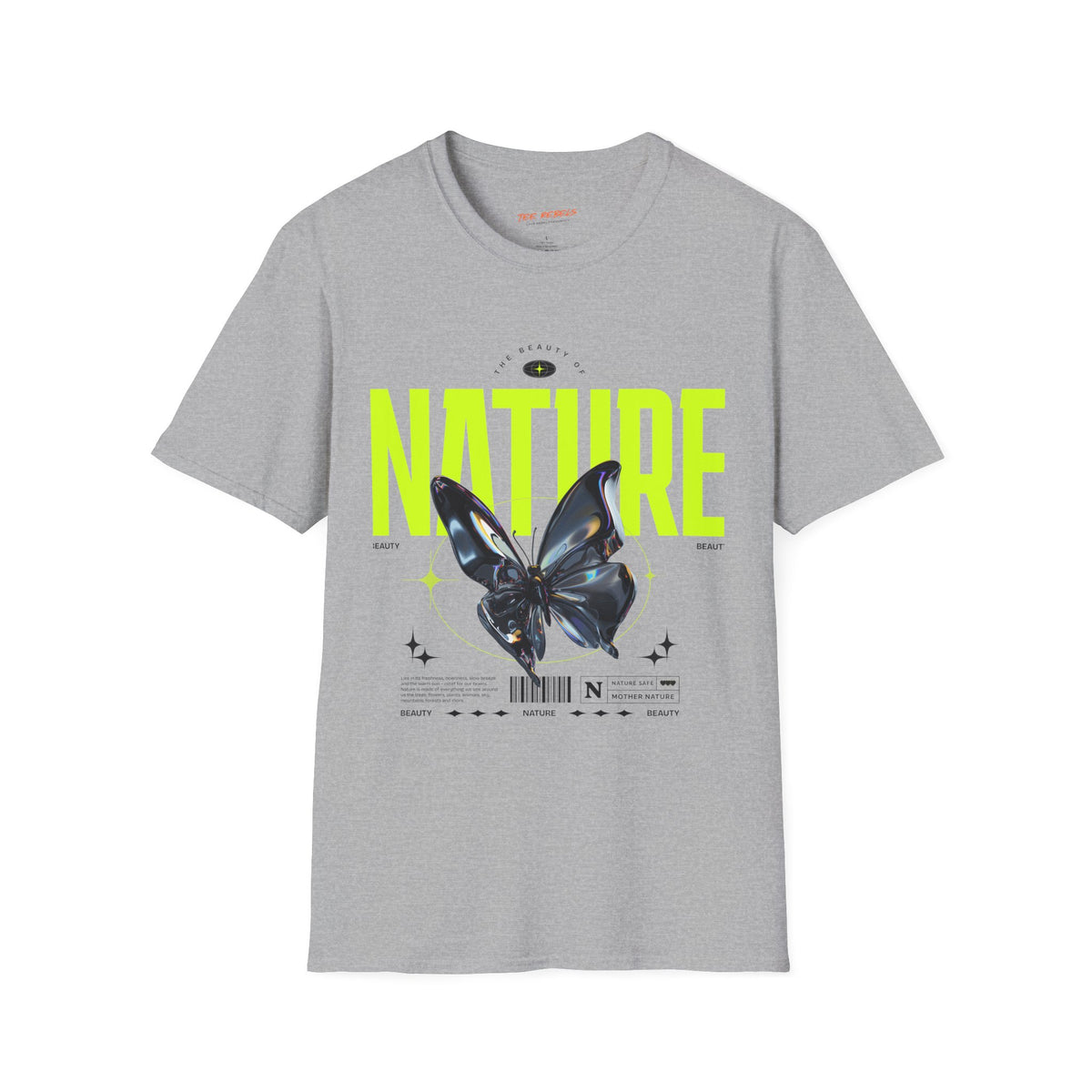 Nature & Spread Love Graphic T-Shirt