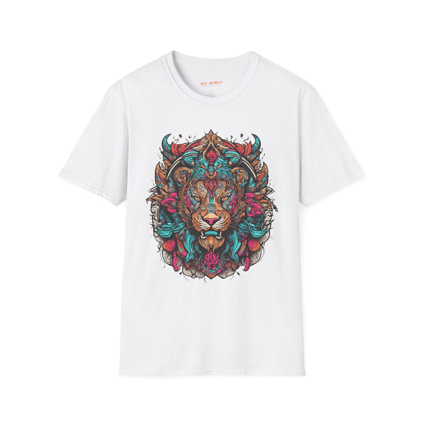 Psychedelic Lion Roar Unisex T-Shirt | Lion Rebel Frequency